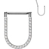 Titanium Ring U-shape zirconia Segment