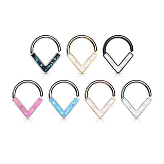 Ring Chevron Opal Bendable