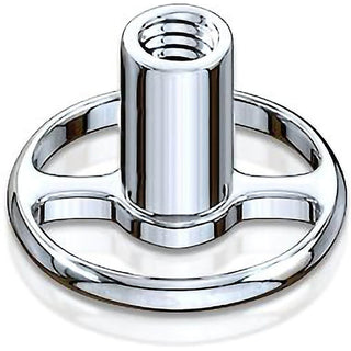 Titanium Dermal Anchor dermal anchor round base 2 holes with 3 different post rises