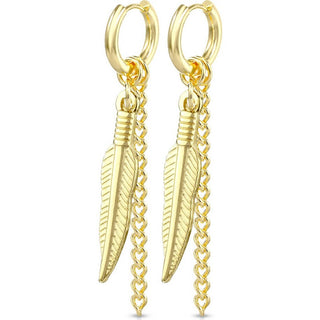 Earring Spring Chain dangle Clicker