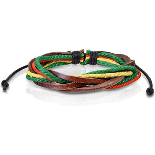 Bracelet Ficelles Rasta Jamaïque