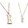 Necklace Letters A-Z Roségold