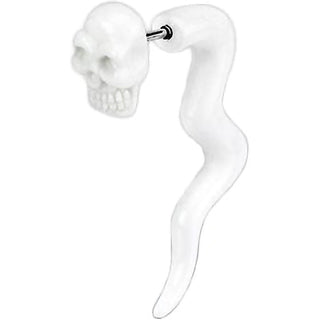 Fake Plug Skull and Crossbones