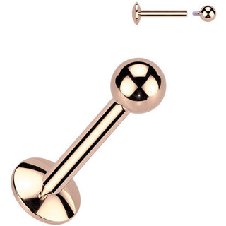 Titane Labret balle base de 4 mm Filetage Interne