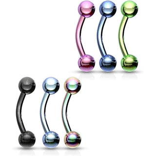 Eyebrow Piercing Ball, 6  pieces