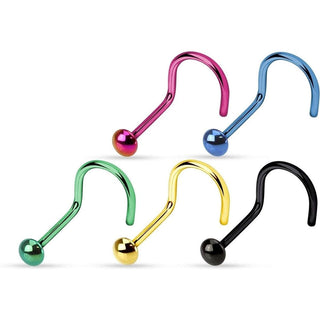 Nose Screw Dome, 5  pieces