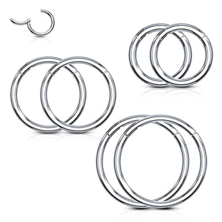 Ring Silver Clicker, 3 s pairs