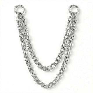 Titanium Attachment Double Cable Chain
