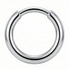 Titanium Earring Round Circle Shape Design