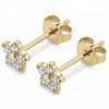 Titanium Earring Five Petal Flower Blossom