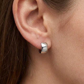 Titanium Earcuff Wide Plain