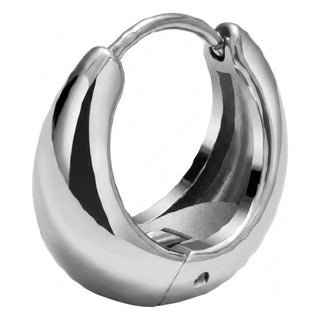 Hoop Earring Plain Chunky