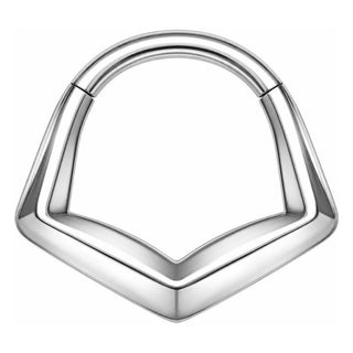 Titanium Ring Triangle Clicker