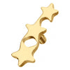 Titanium Top Three Stars Constellation Internally Threaded