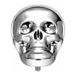 Titanium Top Anatomical Human Skull Internally Threaded