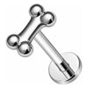 Titanium Labret Bone Internally Threaded