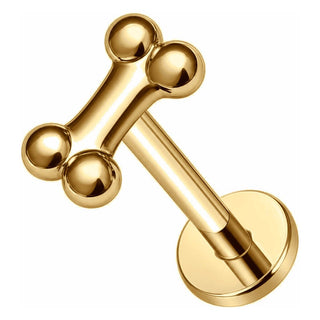 Titanium Labret Bone Internally Threaded
