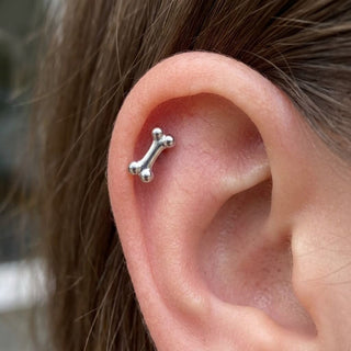 Titanium Labret Bone Internally Threaded