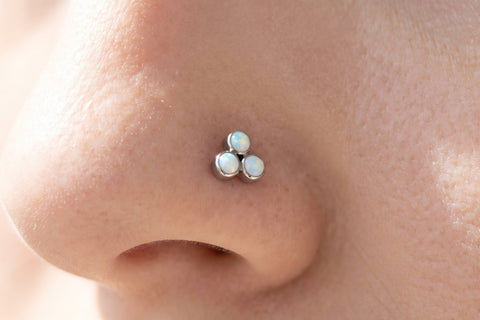 Piercing nez argent